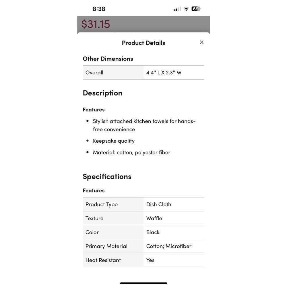 Kitchen Boa NEW - Picture 3 of 3